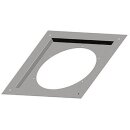 Systemair TDA DV 315 Adapterrahmen Stahlblech verzinkt...