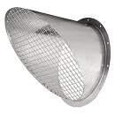 Systemair ABS 1250 AXC Ausblasstutzen mit Schutzgitter...