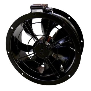 Systemair AR 350DV sileo Axialventilator DN 350, 400V/50Hz, 3~, Schwarz besch. (246888)