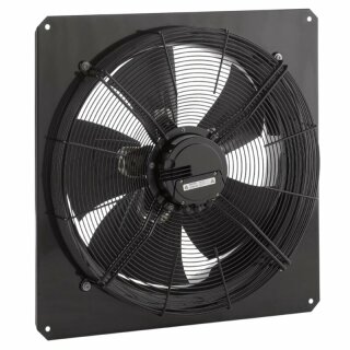 AW 350DV sileo Axialventilator 485x485mm, 400V/50Hz, 3~, Schwarz besch.