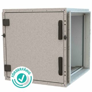 Filtermodul-HEPA 2020-12800 mit Flansch, Abm.: 1292x1292x700mm