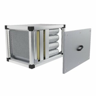 KKF-KITCHEN 062-Filtermodul mit Alu-, Kassetten- und A-kohle-Filter