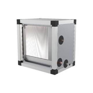 Systemair KKC-DX-R 025 Kühlermodul 4 RR - Anschlüsse in LR rechts (277264)