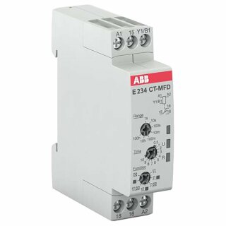 Zeitrelais CT-MFD.12 24-48VDC, 24-240VAC, 7 Zeitfunktionen