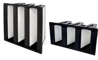 Systemair Filterset M6 MAXK-I3 3000 DC Abluftfilter V-Zellenfilter (315256)