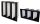 Filterset M6 MAXK-I3 3000 DC Abluftfilter V-Zellenfilter
