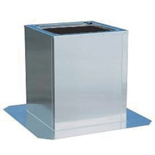 Systemair FDS-L 560/630 Flachdachsockel 895x895x700mm, alu, seewasserbeständig (95283)