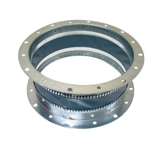 Systemair ASS 800/900 Flexibler Stutzen DN 800, Stahlbl. verz. u. Neopren Gewebe (9579)