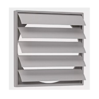 Systemair VK 80 Wand-Verschlussklappe 830x830x40mm, Kunststoff, selbsttätig (87711)