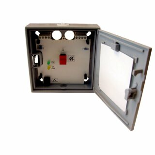 HRM-3K-GR Handrauchmelder Druckknopfm. Entrauchung, Kunstst,grau