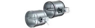 Systemair TUNE-R-080-3-M3 Runde Luftklappe, verz.Stahl, C4,24V,0-1 (311956)