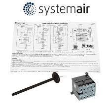 Systemair SAVE CB Anschluss Set, 3~ Schütz, Kanaltemperatursensor, Kabel (151612)