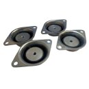 Systemair HNG2 Gummidämpfer Set = 240kg 4x HNG-U M8...