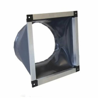 UGS 042/400 Übergangsst. 120°C 548x548mm/DN400, flexibel, quadr./rund