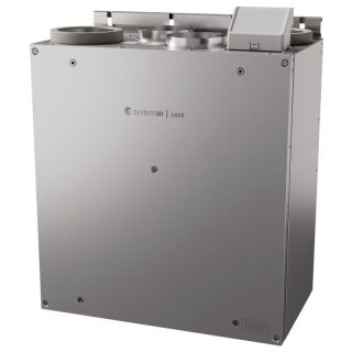 Systemair SAVE VTR 150/B R 0,5 WRG-Gerät 230V/50Hz, 1~, EC-Motor, ROTOR, inkl. SA (488820)