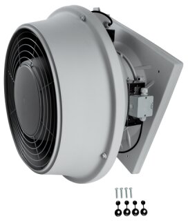 Wolf Dachventilator DV-2-315-230 mit EC-Ventilatoren, lichtgrau