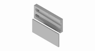 Meltem M-WRG-MSF-W-li Montageset FL WDVS links (200277)