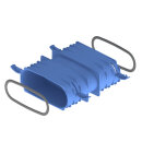 Kermi x-well Verbinder f. Luftkanal flach 132x52 mm...