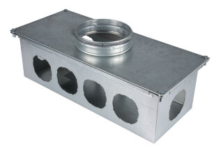 Kermi x-well Anschlusssystem rund Verteiler/Sammler,10fach,Schalungslös. (Y2202000016K)