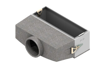 Kermi x-well Winkelstück für Verteiler/Sammler 12/14/17-fach (Y2203000003K)