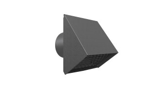 Kermi x-well Wetterschutzgitter NW 160, Aluminium, anthrazit RAL 7016 (Y2401160012K)