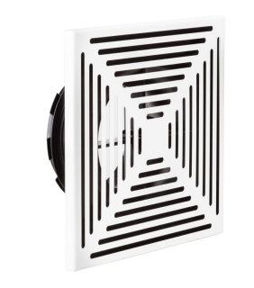 Kermi x-well Zu-/Abluftdurchlass SEA200 quadratisch aus Metall, weiß, NW 125 (Y2403125004K)