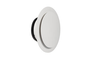 Kermi x-well Zu-/Abluftdurchlass SEA401 NW125, rund für Decke, weiß (Y2403125015K)