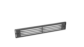 Kermi x-well Wetterschutzgitter für Laibungselement, Metall, Anthrazit (Y3502000038K)