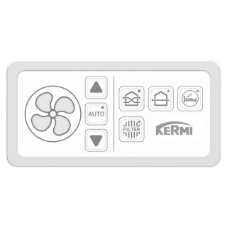 Kermi x-well Komfortsteuerung f. D11 mit Netzteil, max. 4 Ventiltoren (Y3502011003K)