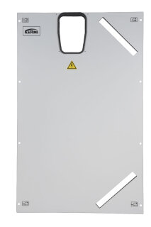 Kermi x-well Frontabdeckung Metall, weiß, für F130/F150 (Y9103000073K)