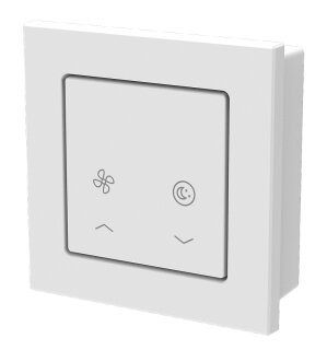 Kermi x-well Bluetooth Funktaster f. D13 ohne Batteriefach und Netzteil (Y9202000030K)