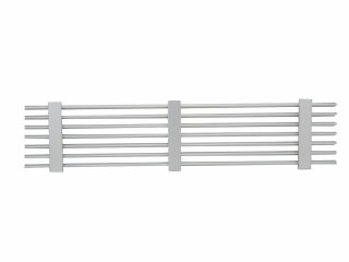 Kermi L-Rost 120x20x500 LR Alu schwarz