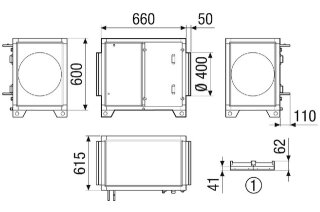 MC DX-Kühlregister MV4516H DX-Register,passend zu MV4516H (0043.2653)