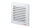 MC Außengitter ALD 160 AK für ALD 160 A / ALD 160 ZLV 80 dBplus A- (0059.0168)
