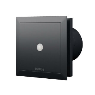 Helios M1/100 P black Minivent DN100 zweistufig, Präsenzmelder (40773)