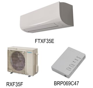 DK DAIKIN SB.Paket FTXF35E_/RXF35F Baugröße 35 (FTXF35E/RXF35F)