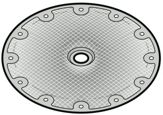 DK DAIKIN Befeuchtungsfilter MCK70 ohne Rahmen für Luftreiniger (KNME043B4)