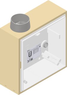 S-UBK Meltem Unterputzgehäuse